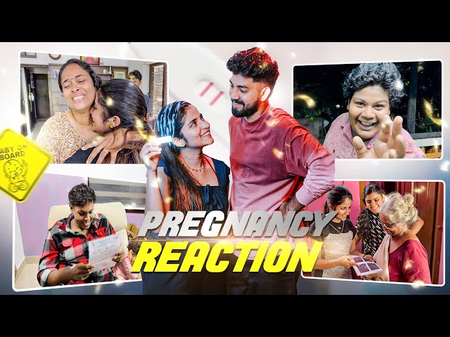 MEGHA PREGNANT🤰FAMILY & FRIENDS REACTIONS🤩