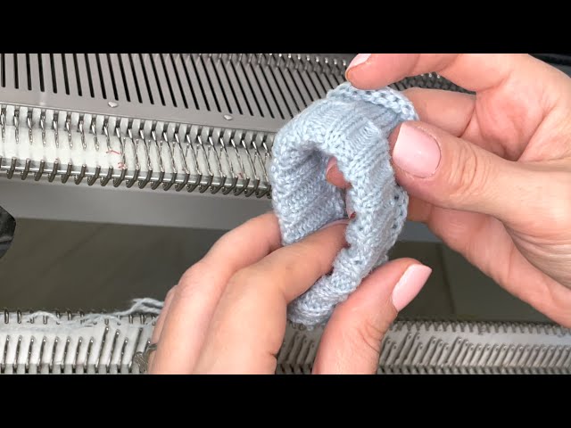 Knitting machine || Fixed bend cuff