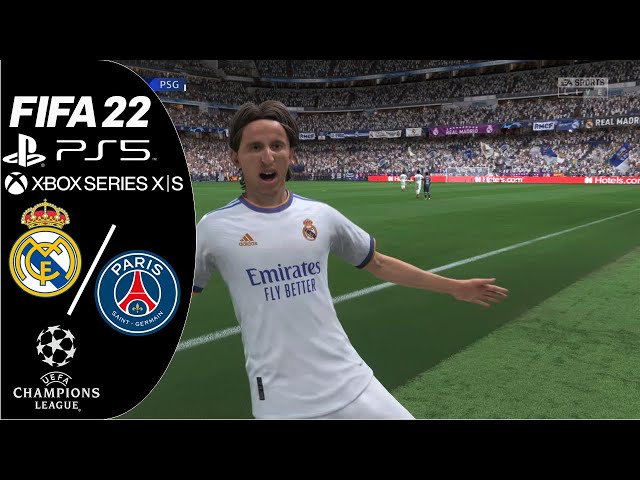 FIFA 22 | Real Madrid vs PSG | PS5 / Xbox Series X | Español Latino