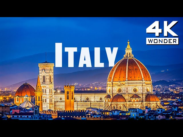 FLYING OVER ITALY 4K UHD - Relax and Explore Italy’s Iconic Landmarks in Stunning 4K [Video 4K HD]