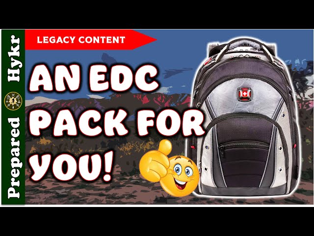 An EDC Backpack for You! Wenger Swiss Army Synergy Backpack