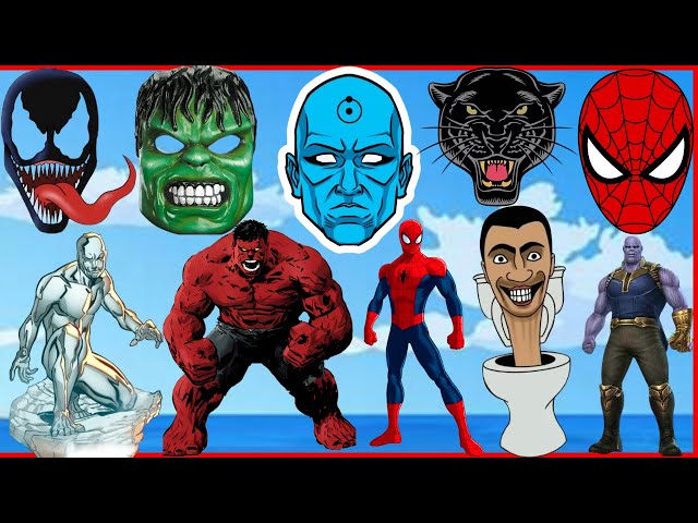 TEBAK GAMBAR TOP SUPERHERO | PART - 3 | AVENGERS, SPIDER MAN, HULK,SUPER MAN, CAPTAIN AMERICA