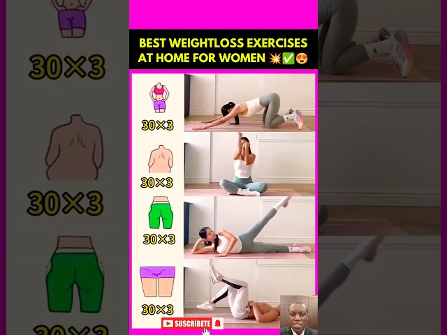 weight loss exercises at home Part 410#yoga #weightloss #fitnessroutine #shortExercises#bellyfat