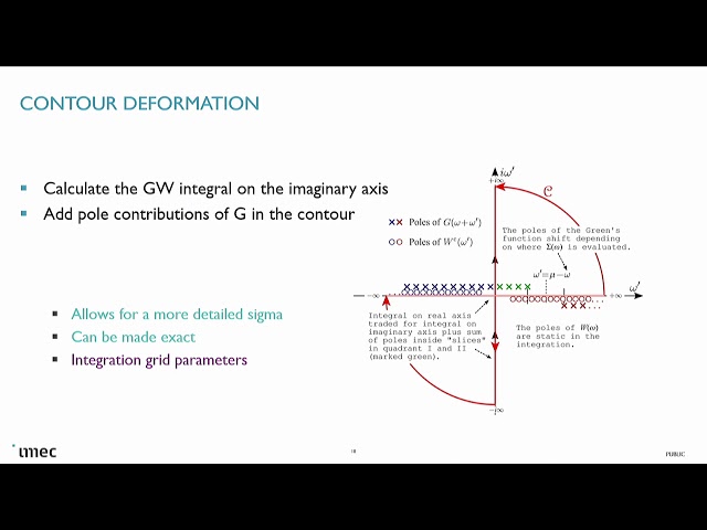 High throughput calculations: from DFT to GW