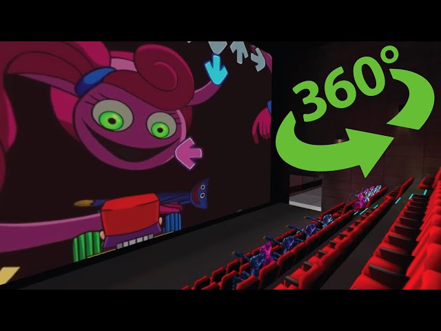 VR 360 FNF Daddytime but its Mommy Long Legs hurt him  poppy playtime| 360 cinema | 360 huggy Cinema