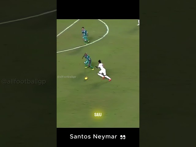 Santos Neymar 🥶🥶                                                                 #neymar #football