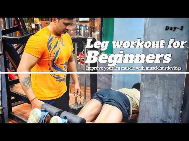 Challenge day-2 (Leg day) #gym #challenge #trending #gymworkoutvlog #motivation #youtube #fitness