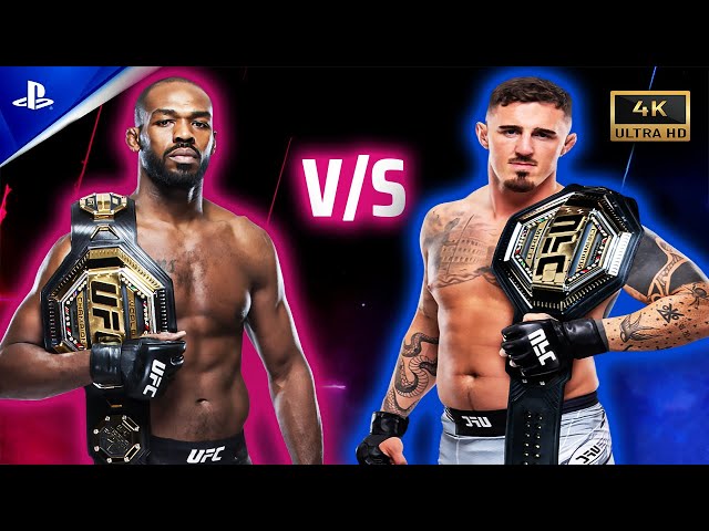 Jon Jones vs Tom Aspinall UFC 5 | The Fight You Can See Only Here