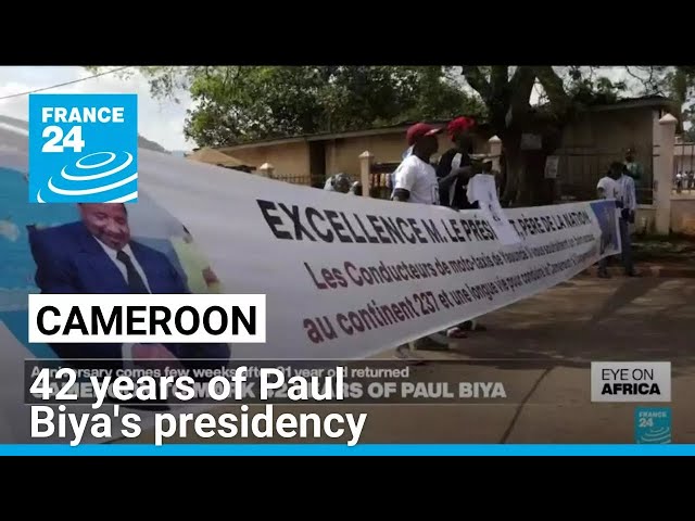 Anniversary: Cameroon to mark 42 years of Paul Biya's presidency • FRANCE 24 English