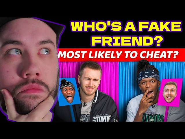 FAKE FRIENDS? REACTING TO SIDEMEN BEST FRIEND TEST!