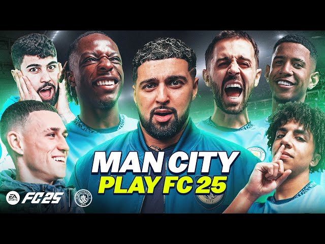 MAN CITY PLAY FC 25! ⚽️🎮  | Bernardo Silva, Foden, Savinho vs FG! | Esports