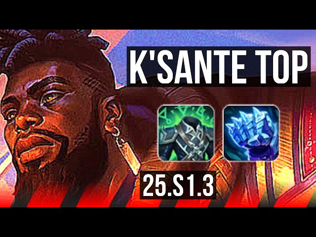 K'SANTE vs MORDEKAISER (TOP) | 6 solo kills | KR Master | 25.S1.3