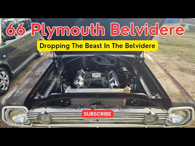 Dropping the Beast in the Belvidere   1966 Plymouth Belvidere