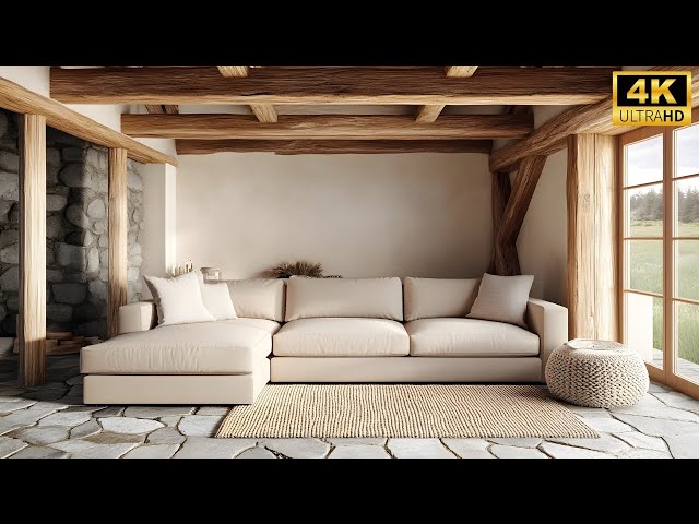 Inside a Modern Wabi Sabi Home – Simple Elegance and Natural Serenity 🏡