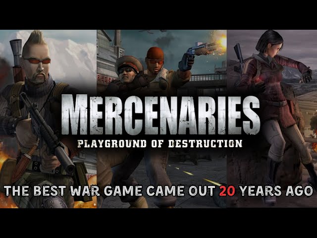 Pandemic's War MASTERPIECE | Mercenaries: Playground of Destruction (PS2/XBOX)