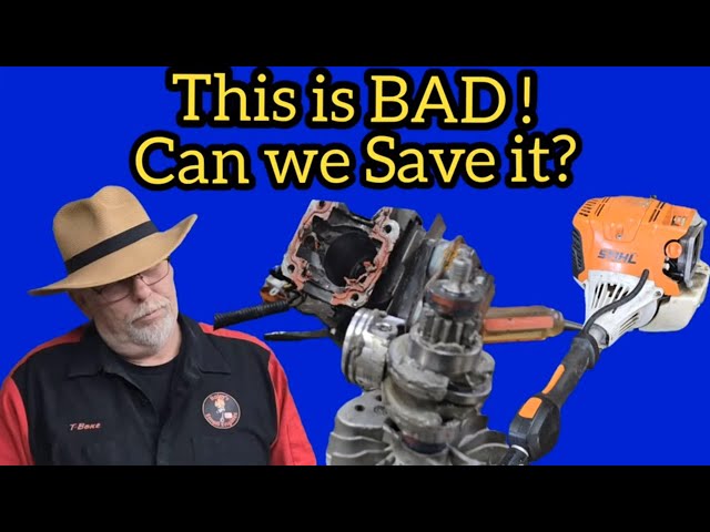 From Dumpster to Running: Stihl FS91R Trimmer Engine Rehab & Diagnosis