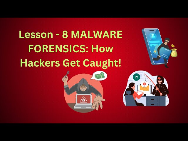 Lesson: 8 Malware Forensics: 5 Ways Hackers Get CAUGHT Red Handed!