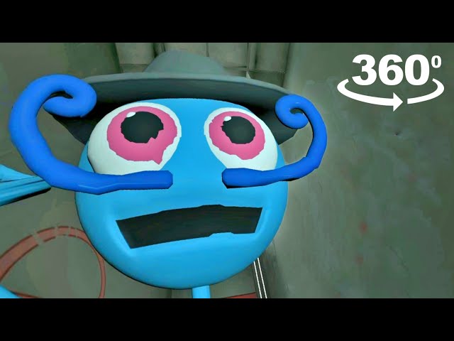 (360 Video) Poppy Playtime 3 Jumpscare with Daddy Long Legs