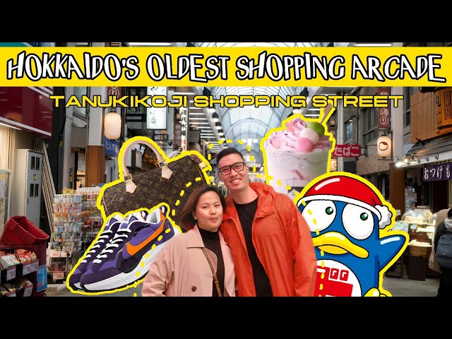 TANUKIKOJI SHOPPING STREET JAPAN: DISCOVER HOKKAIDO'S OLDEST SHOPPING STREET | JAPAN VLOG