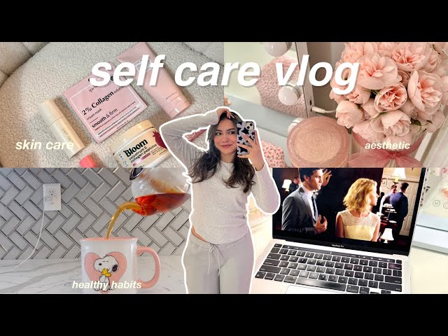 MY COZY SELF CARE ROUTINE 🫧  relaxing vlog, skincare, everything shower