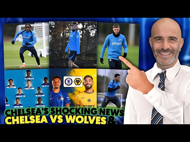 8 Shocking Things About Chelsea News ft Palmer Injured?Ansel & Chalobah Starters?CHELSEA VS WOLVES✅️