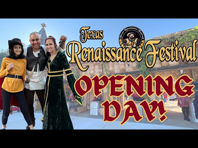 The Largest Renaissance Festival in the World! | Texas Renaissance Festival 2023