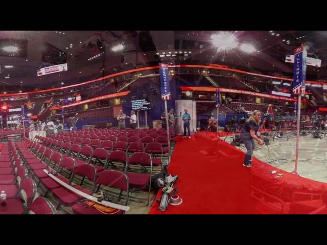 Watch a 360 Tour of the Republican National Convention