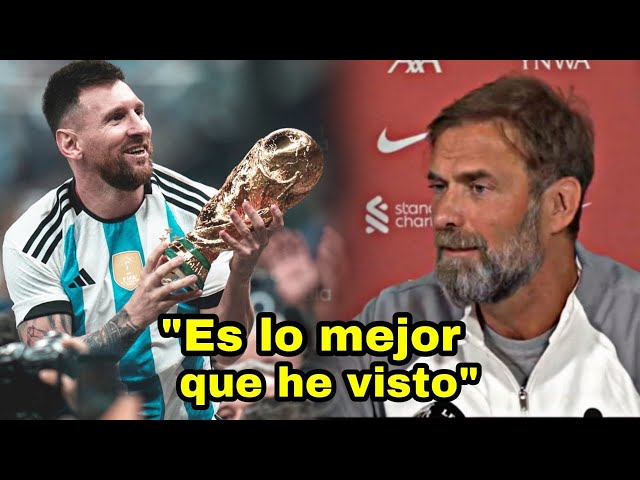 💥 BRUTALES PALABRAS DE JURGEN KLOPP SOBRE LEO MESSI Y LA COPA DEL MUNDO DE ARGENTINA 🚨