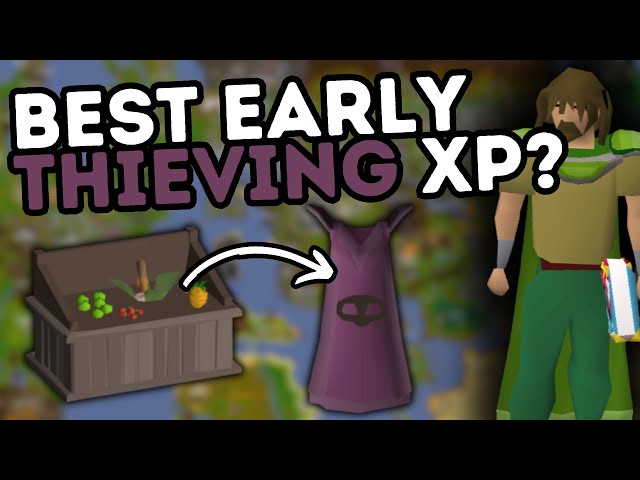 'Fruit Stalls' In Under 5 Minutes | Best Early Game Thieving XP in OSRS?