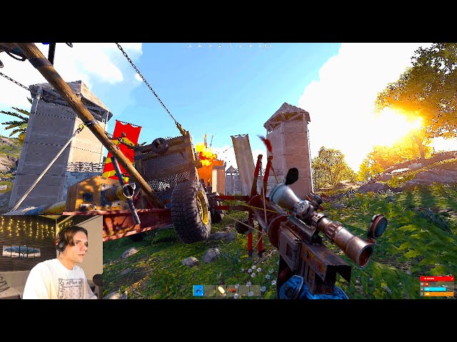 The New Rust Medieval Catapult raiding Method is getting Nerfed