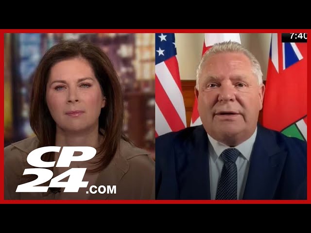 Premier Doug Ford pushes back against Trump in CNN interview