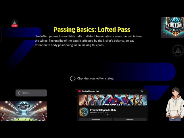 Live streaming of Efootball legends Hub co op