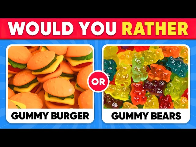 Would You Rather - Popular Candy and Sweets 🍬🍦🧁 Mouse Quiz