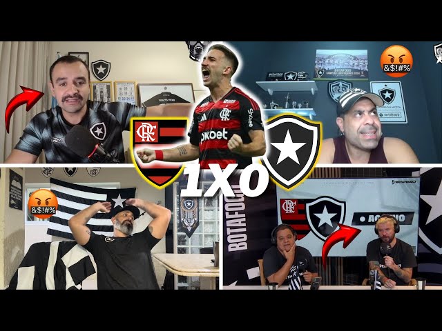 REAÇÕES DOS BOTAFOGUENSES REVOLTADOS- FLAMENGO 1X0 BOTAFOGO- CAMPEONATO CARIOCA 2025- VAMOS RIR KKK