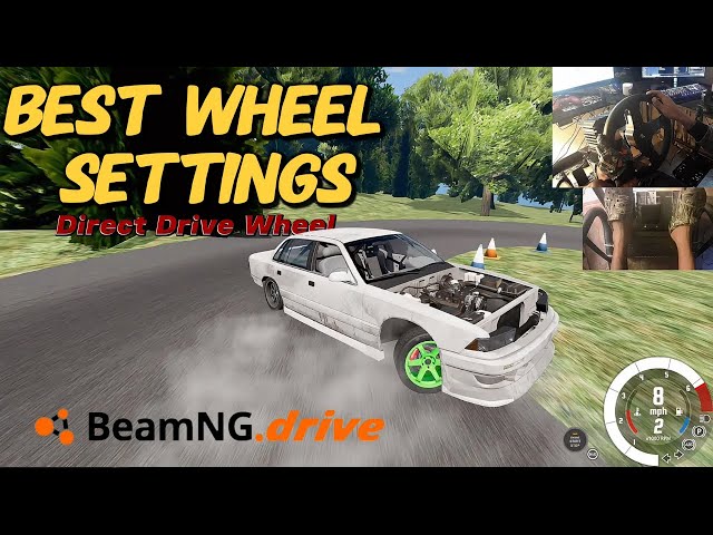 Best Direct Drive Wheel Settings For BeamNG.Drive