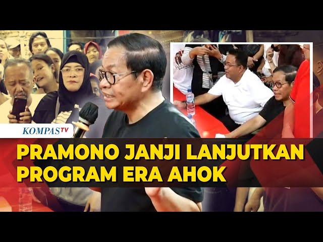 Pramono-Rano Janji Lanjutkan Program Pengaduan di Balaikota Era Ahok