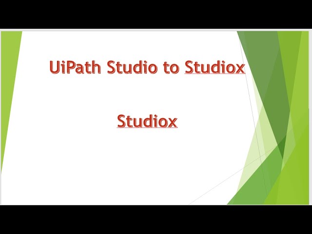 How to change profile Uipath studio to studiox| UiPath Tutorial