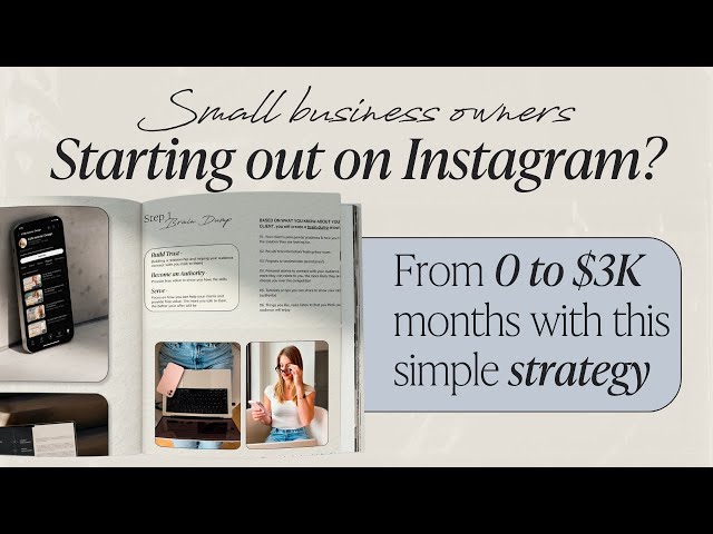 Starting out on Instagram? 0 to $3K months with this simple strategy