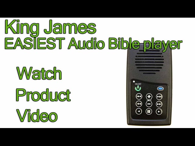 KJV Audio Bible - King James Version EASIEST Audio Bible player - KJV Audio Bible reader