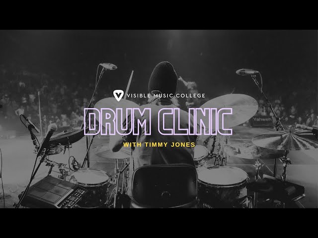 Drum Clinic w/ Timmy Jones (Chris Tomlin)