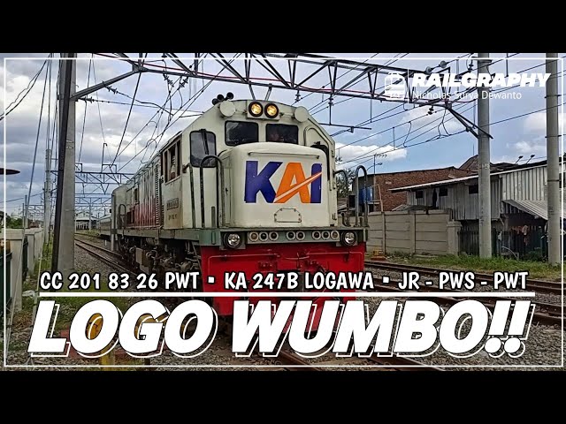 LOGO JUMBO || Berbagai Kelas Kereta Lewat di Sore Hari [KOMPILASI VIDEO]