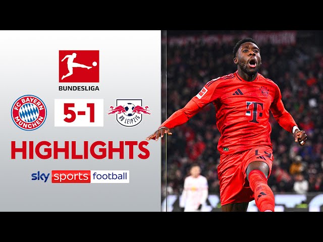 Bayern THRASH Leipzig after chaotic opening 2 minutes | Bayern Munich 5-1 Leipzig | Highlights