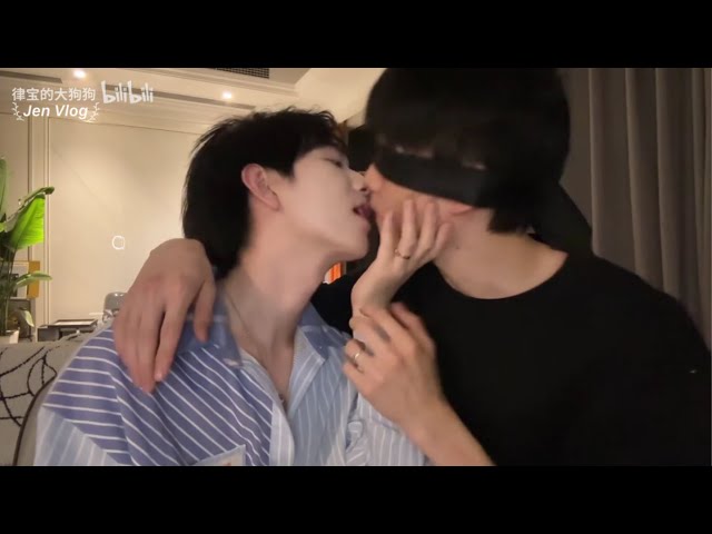 [Engsub/BL] Candy Kissing Challenge ⚠️🔞 I can't stand your attraction | Chen Lv & Liu Cong