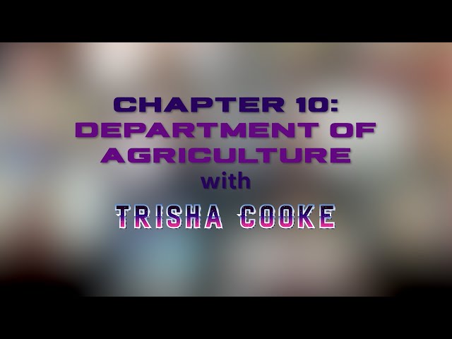 Project 2025 Project - Ch. 10 Department of Agriculture