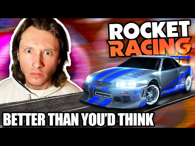 Fortnite Rocket Racing is SURPISINGLY Good...