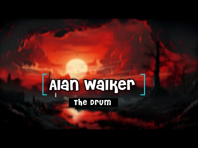 Alan Walker The Drum Song | Lyrical Video | #song #alanwalker