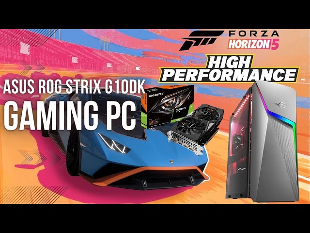 i bought new gaming pc today  ! FORZA HORIZON 5 GAMEPLAY TEST