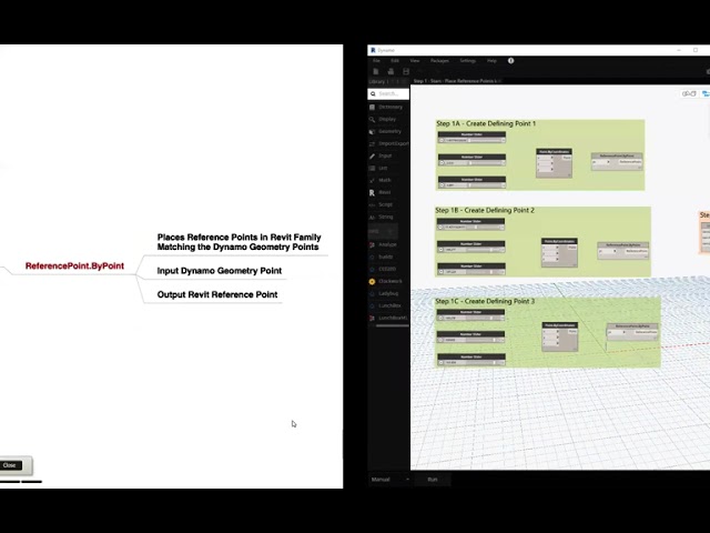 Placing Reference Points & Curves in a Revit Mass Family   Step 1