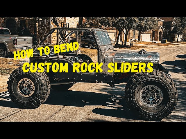 Build Your Own Rock Sliders Full DIY - Custom Offroad build