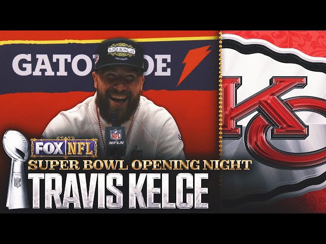 Travis Kelce's best moments during Super Bowl LIX Opening Night | NFL on FOX